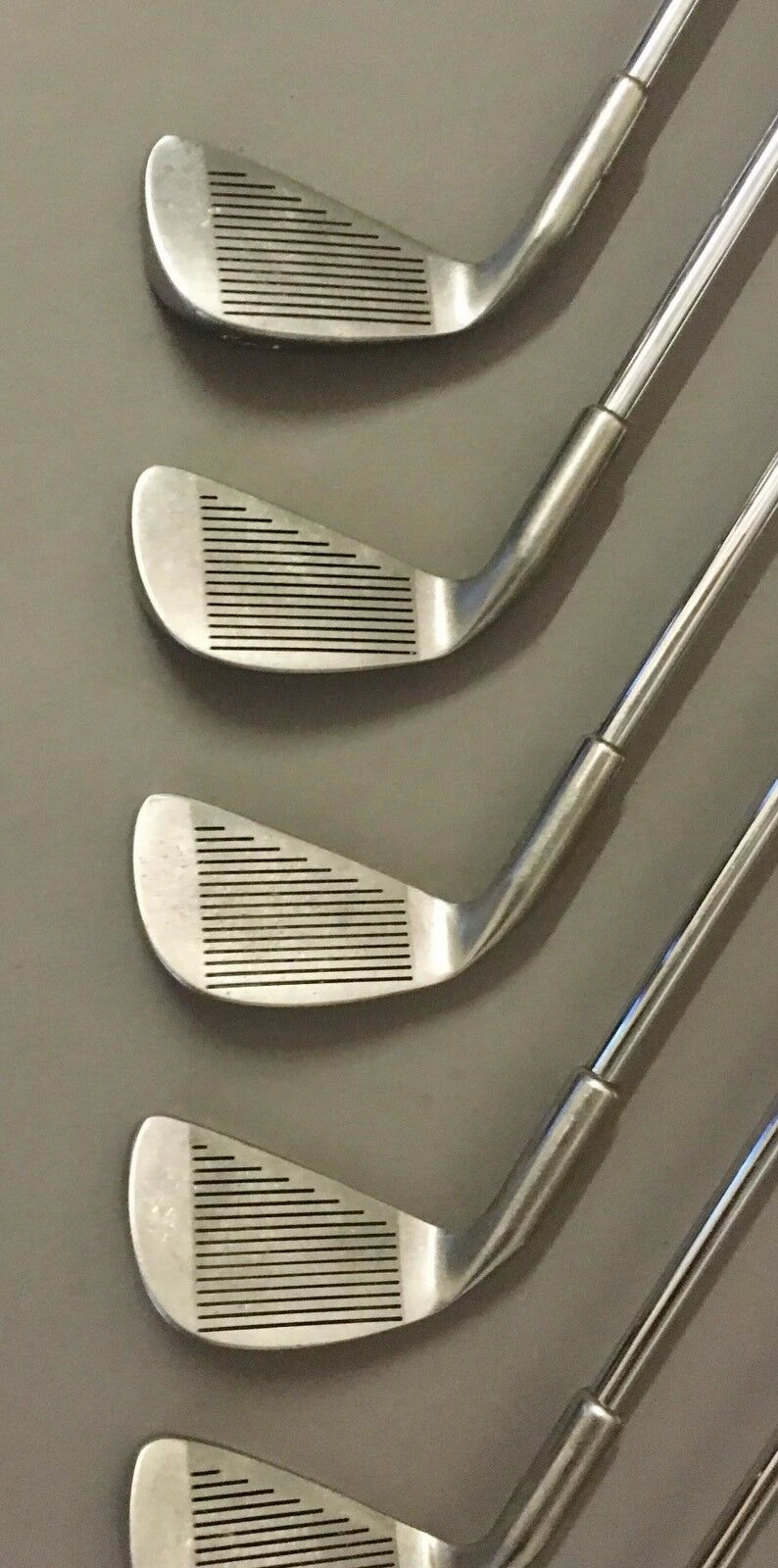 Used RH Shamrock Quantum Irons 3-PW/SW Mac Golf Stiff Flex Steel Golf Club Set - Image 9