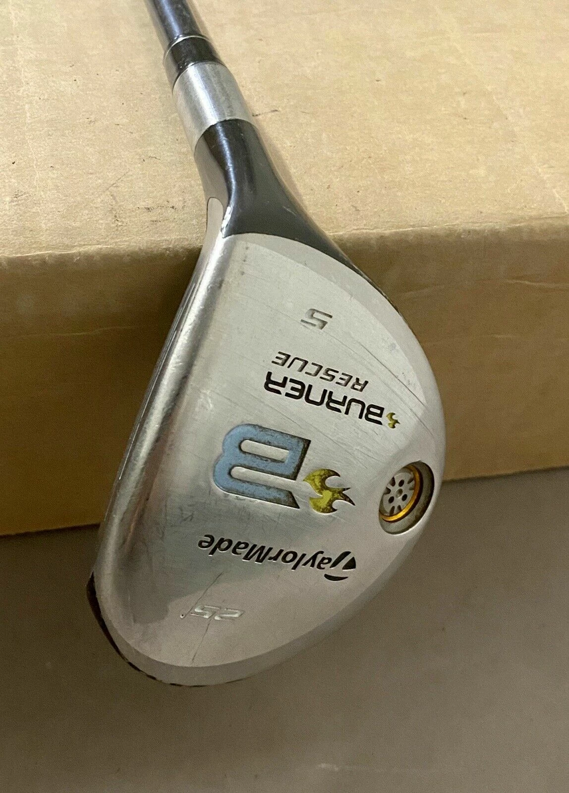 TaylorMade Burner Rescue High Launch 5 Hybrid 25* 50g Ladies Flex Graphite Golf - Image 2