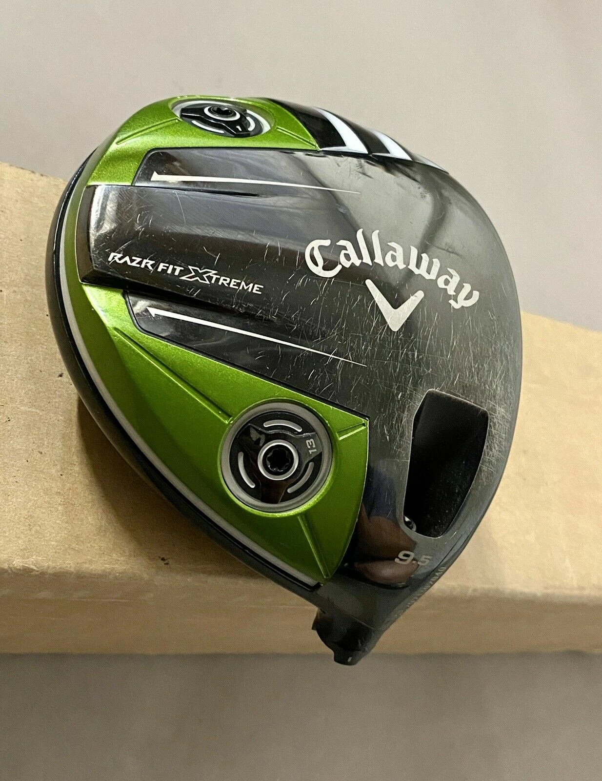 Tour Issued TC Callaway RAZR Fit Xtreme Driver 9.5* HEAD ONLY Golf Club - Image 2