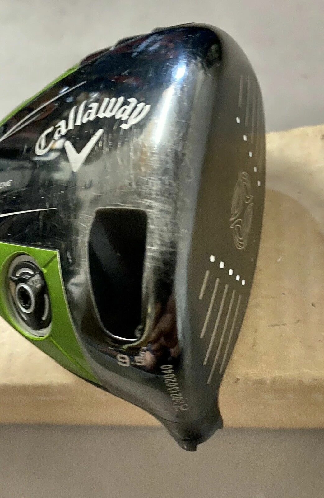 Tour Issued TC Callaway RAZR Fit Xtreme Driver 9.5* HEAD ONLY Golf Club - Image 4