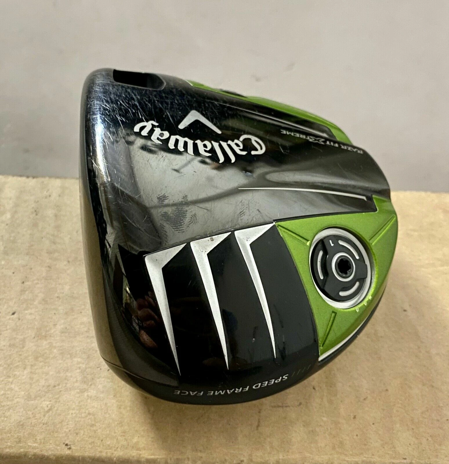Tour Issued TC Callaway RAZR Fit Xtreme Driver 9.5* HEAD ONLY Golf Club - Image 5