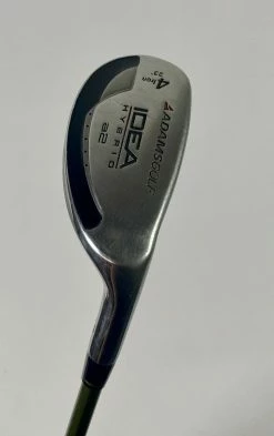 Adams Golf Used RH Adams IDEA A2 4 Hybrid Iron 23* Aldila NV 85g Stiff Flex Graphite Golf