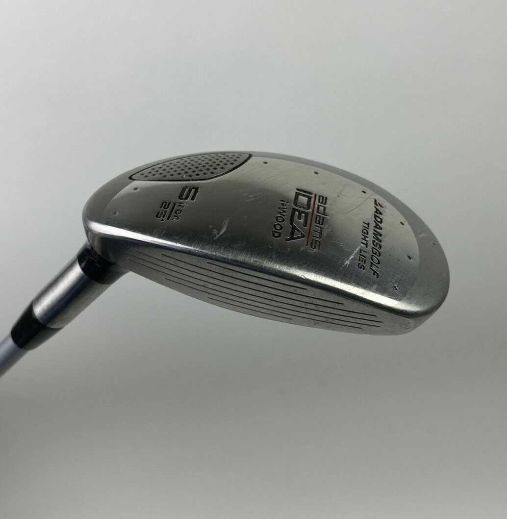 Adams Golf Used RH Adams IDEA I-Wood 5 Hybrid Iron 25* Ladies Flex Graphite Golf Club - Image 5