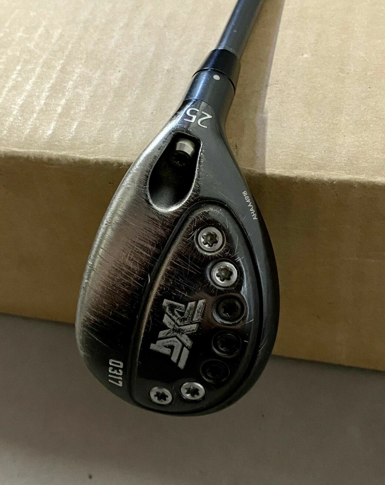 Used RH PXG 0317 5 Hybrid 25* Fujikura Pro 73 R2 Senior Flex Graphite Golf Club - Image 3