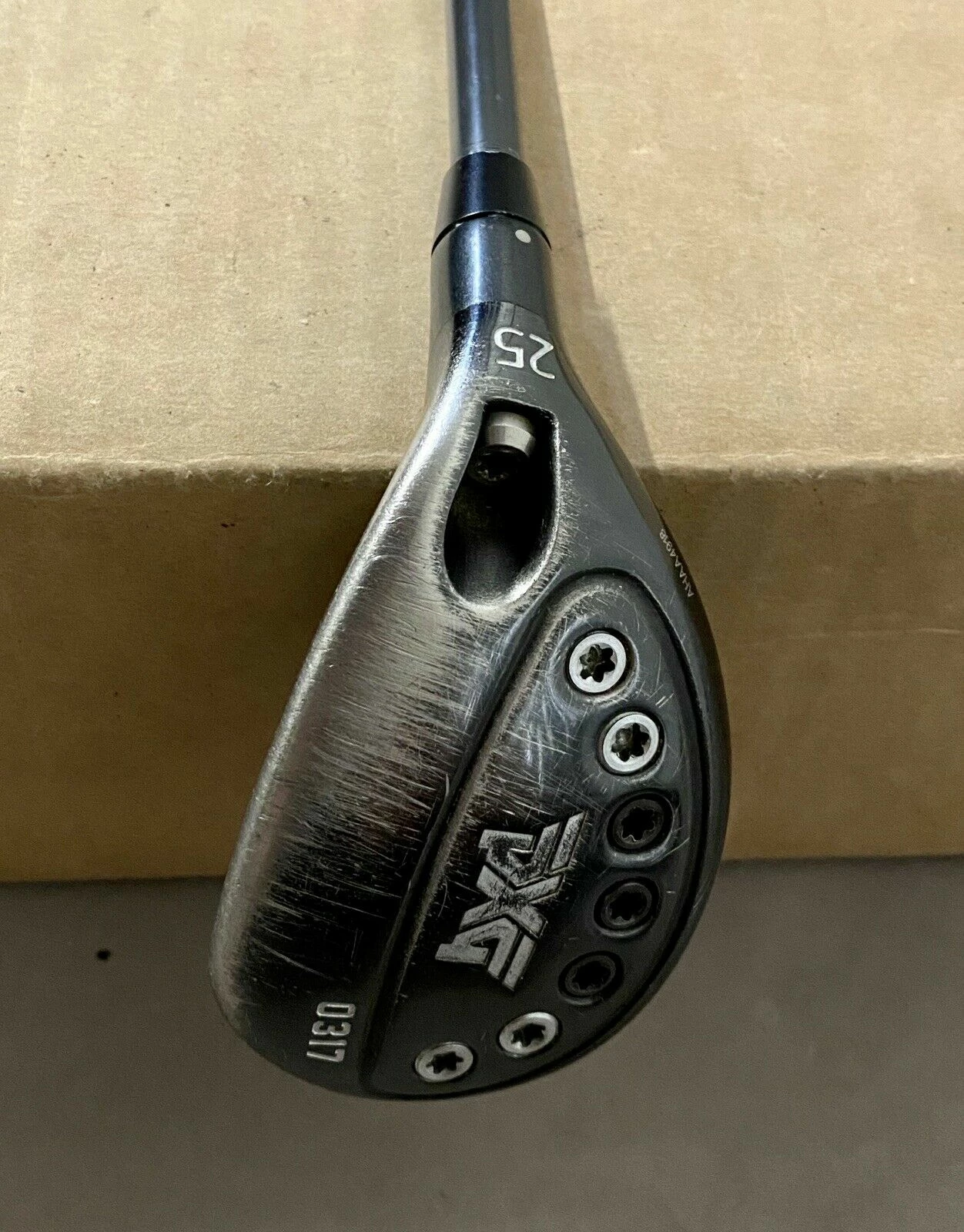 Used RH PXG 0317 5 Hybrid 25* Fujikura Pro 73 R2 Senior Flex Graphite Golf Club
