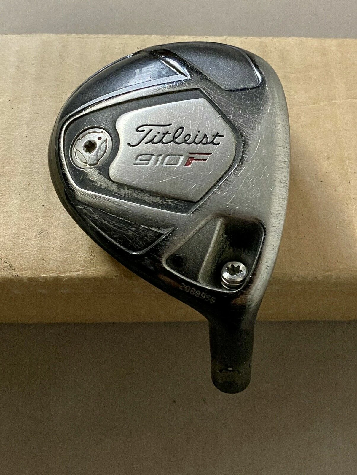 Used Right Handed Titleist 910F Fairway 3 Wood 15* HEAD ONLY Golf Club - Image 3